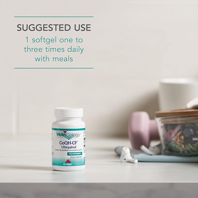 Allergy Research Group CoQH-CF Ubiquinol 60 ct