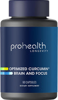 ProHealth Optimized Curcumin Brain and Focus (60 Capsules)