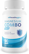Magnesium Combo Pro - Our Best American Made Magnesium Supplement - Unbeatable Formula W/Vitamin D A E K B6 Folate B12 Biotin Iron Copper Cayenne Lions Mane Mushroom Gingko Biloba &amp Mo