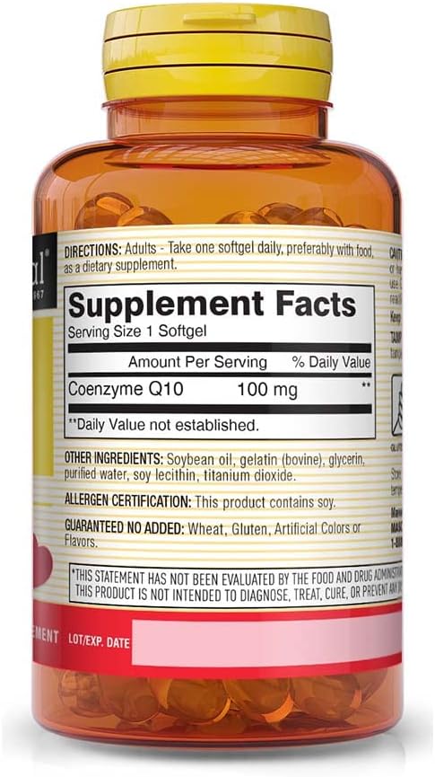 CO-Q10 100mg 30 SOFTGELS
