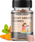 Growth Support Gummies for Kids Teens &amp Adults | with Vitamin D3 K2 Calcium &amp Ashwagandha | Watermelon Flavor for Daily Nutrition (1)