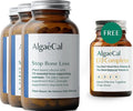ALGAECAL Vitality Bundle - Free 4-in-1 Vitamin D3 Complete &amp Plant-Based Calcium with 13 Bone-Supporting Minerals Clinically Shown to Stop Bone Loss Immune &amp Whole Body Wellness
