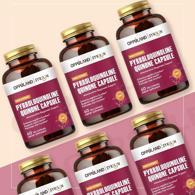Pyrroloquinoline Quinone-PQQ Supplement 20 mg-Supports Heart Health*-Gluten-FreeNon-GMOVegetarian-60 Veg Capsules