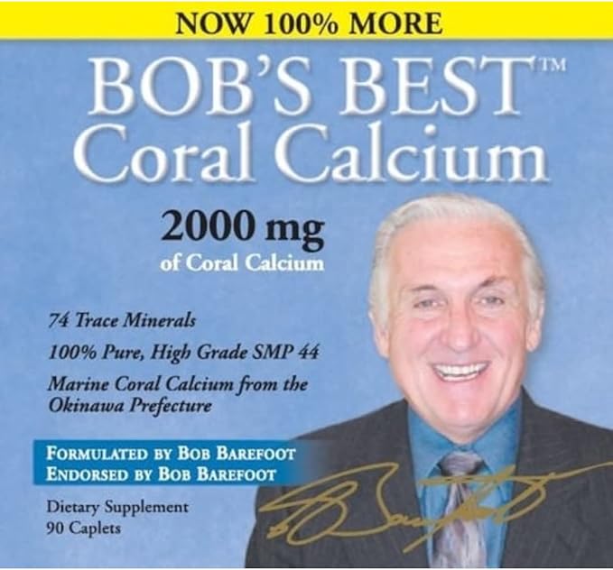 Bob's Best Coral Calcium 2000 mg 90 caplets