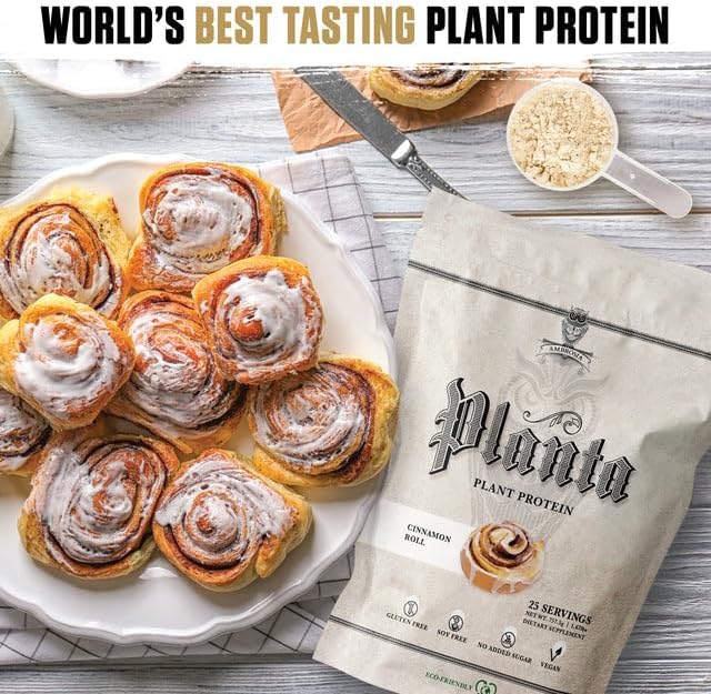 Ambrosia Collective Plant Protein Cinnamon Roll 434 g