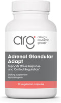 Allergy Research Group - Adrenal Glandular Adapt - Supports Healthy Stress Response and Cortisol Regulation - Hypoallergenic - 90 Vegetarian Capsules