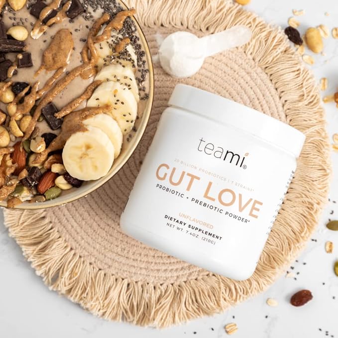 Teami Gut Love Probiotic + Prebiotic Powder Unflavored