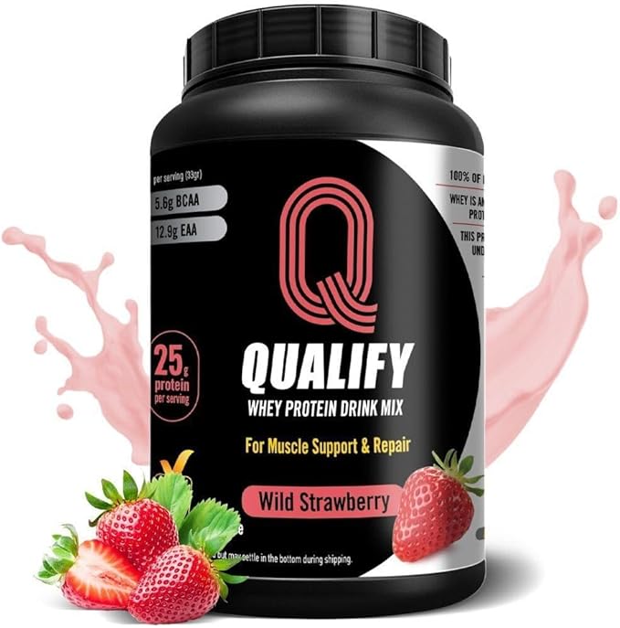 Dark Chocolate Fudge + Wild Strawberry Whey Protein Powder Bundle - Gluten-Free 24g &amp 25g Protein