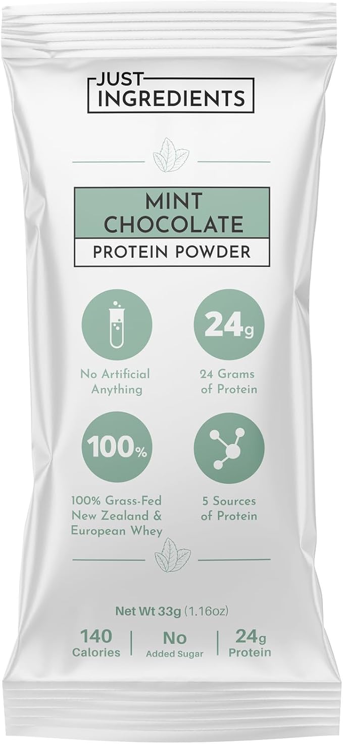 Just Ingredients Protein Mint ChocolateSingles 10 Pack - 11.6 oz