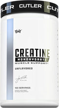 Cutler Nutrition Pure Creatine Monohydrate - 5g Per Serving - Premium Muscle Builder Enhances Strength Performance &amp Recovery - Unflavored for Easy Mixing (100 Servings)