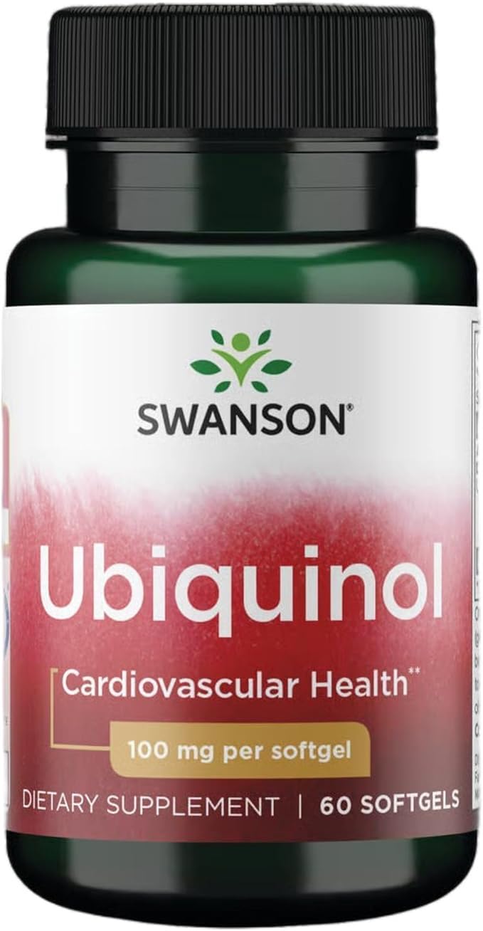 Swanson Ubiquinol 100 Milligrams 60 Sgels