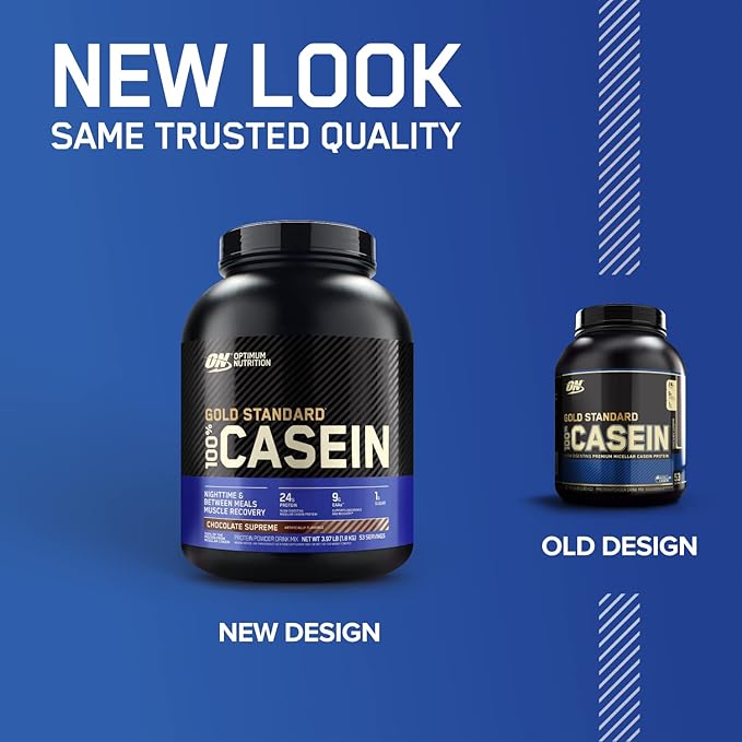 Optimum Nutrition Casein Powder Chocolate Peanut Butter 4 Pound