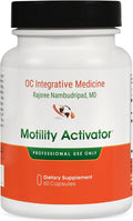 Motility Activator by Dr. Rajsree MD | Digestive Support for Gas Bloating &amp Occasional Constipation | Promotes Small Intestine Movement | Ginger &amp Artichoke Extract | 60 Capsules