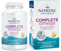 Nordic Naturals Complete Omega Lemon Flavor - 180 Soft Gels - 565 mg Omega-3 - EPA &amp DHA with Added GLA - Healthy Skin Cognition &amp Positive Mood - Non-GMO - 90 Servings