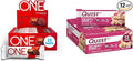 ONE Protein Bars Gluten Free with 20g Protein Quest Nutrition White Chocolate Raspberry Protein Bars High Protein Low Carb Gluten Free Bars 12 Count
