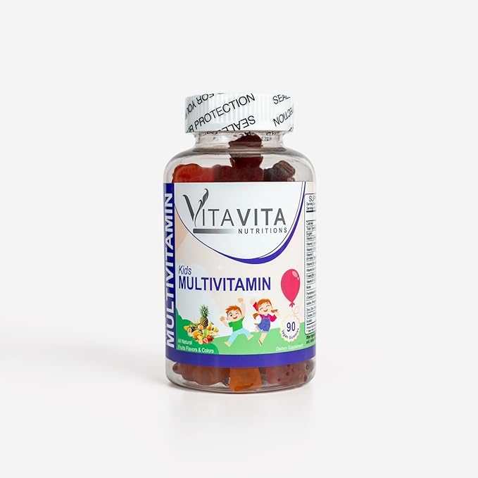 Kids Multivitamin 90 Gummies- Halal Certified Vegan Vegetarian Gluten Free