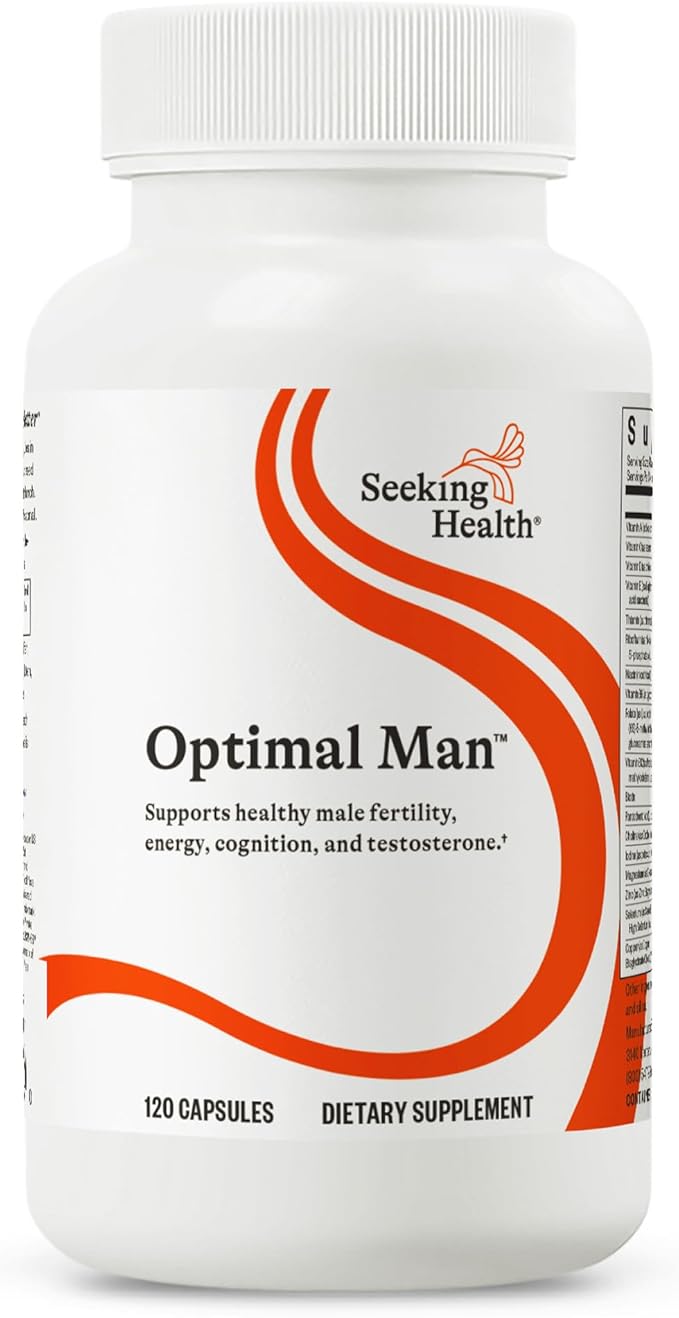 Optimal Man Multivitamin &amp Optimal Electrolyte Sticks Lemonade—Men’s Daily Support Multivitamin and Lemonade Electrolyte Stick Packs (30 Servings)