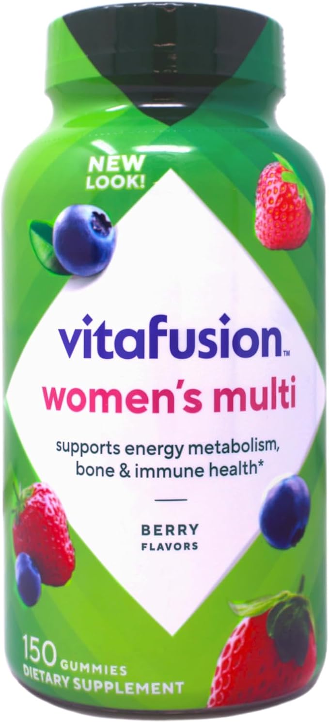 Vitafusion Women's Gummy Vitamins 150 Count (4 Bottles)