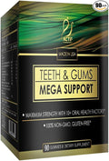 Actif Teeth and Gums Mega Support Oral Probiotics Supplement for Mouth and Dental Multivitamin Supplement 90 Gummies