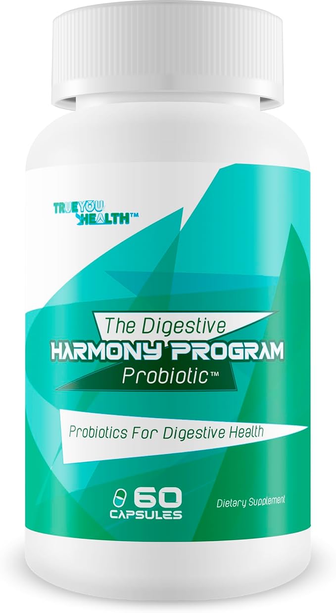 The Digestive Harmony Program Probiotic - Our Best Probiotics for Digestive Health - Pre and Probiotics for Digestive Health - Probiotics for Women Digestive Health Probiotics for Men Digestive Health