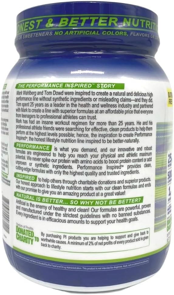 Performance Inspired Diet &amp Energy Whey Protein – 25G Clean Protein – L-Carnitine &amp Leucine – Digestive Enzymes – Green Tea Extract – Gluten-Free – 1g Sugar – Vanilla Latte – 2.4 lb