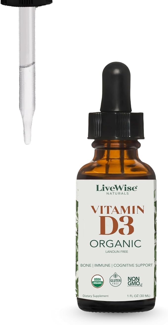 Vitamin D3 1000 IU 25 MCG Drops - 150 Servings Ultra Concentrated Formulation Fast Absorption Vegan Organic MCT Oil Formula - Micro-Dosing Dropper for Bone &amp Immune Support