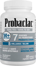 Probiotics for 50+. It Help Support gastrointestinal Health and Bloating Relief and Contribute to a Natural Healthy Intestinal Flora.7strains of probiotic and lactic Ferment Complex. (60)