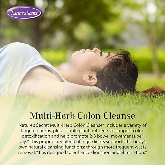Nature's Secret Multi-Herb Colon Cleanse 275 Tab