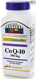 21st Century CoQ10 100 mg Softgels 150 ea (Pack of 3)