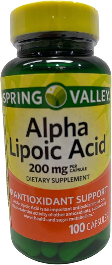 ThisNThat Nutritional Supplement Support Bundle: (2) 200mg 100 ct Bottles of Alpha Lipoic Acid Tip Card