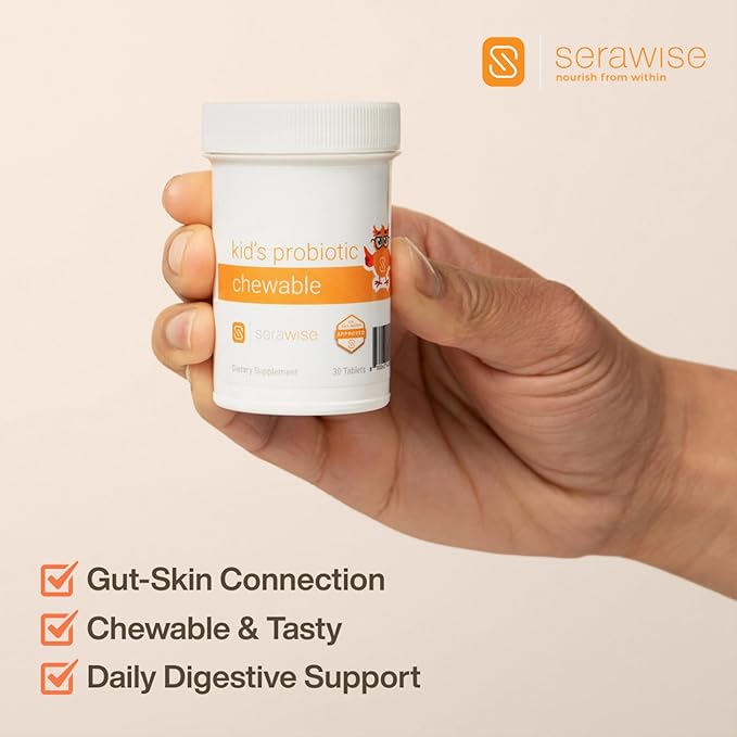 Kid’s Probiotic Chewable by Dr. Ana Maria Temple | Synergistic Probiotic Formula Offering 10 billion (CFUs) Per Dose | 11 Diverse Strains | Natural Mixed Berry Flavor 30 Chewable Tablets