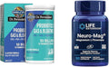 Garden of Life Dr Formulated Once Daily 3-in-1 Complete Prebiotics Postbiotics &amp Probiotics &amp Life Extension Neuro-mag Magnesium L-threonate Magnesium L-threonate Brain Health