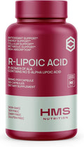 Stabilized R-Lipoic Acid 300mg per Serving — Pure R Alpha Lipoic Acid (R-ALA) High Potency Active R Isomer Antioxidant Nerve &amp Metabolism Support — NSF Certified Non-GMO Vegan 120Capsule
