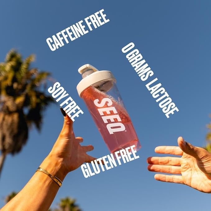 SEEQ Clear Protein Powder - 22g Whey Isolate Per Serving - 9 Count Variety Pack - On-The-Go Sticks - Blue Razz Freeze Strawberry Lemonade Watermelon Wave