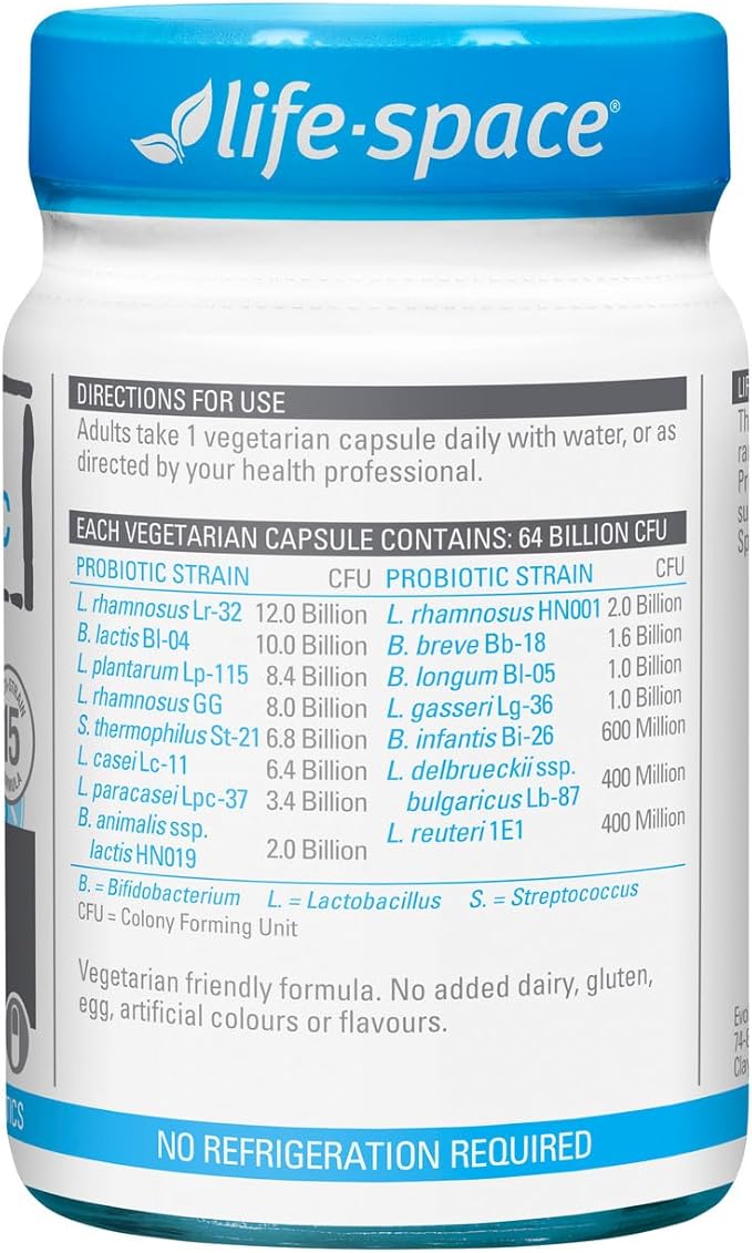 Life Space Double Strength Probiotic 30 Capsules
