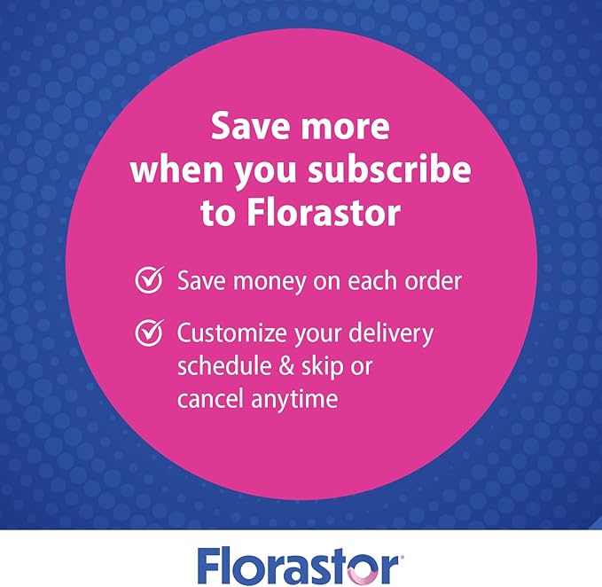 Florastor Probiotics for Women Digest and De-Stress Probiotics for Digestive Health Vaginal Probiotic and L-Theanine for Mind and Body Wellness 60 Capsules