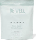 Be Well By Kelly Unflavored Plant-Based Protein Powder Vegan 20G of Protein &amp 8G of Fiber (1 Ingredient 20 Servings) 9 Amino Acids + 3 BCAAs No Soy No Dairy Stevia-Free No Sugar Added 1.68lb