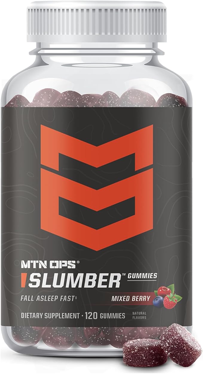 MTN OPS Vitamin D3 + K2 &amp Slumber Gummies Bundle