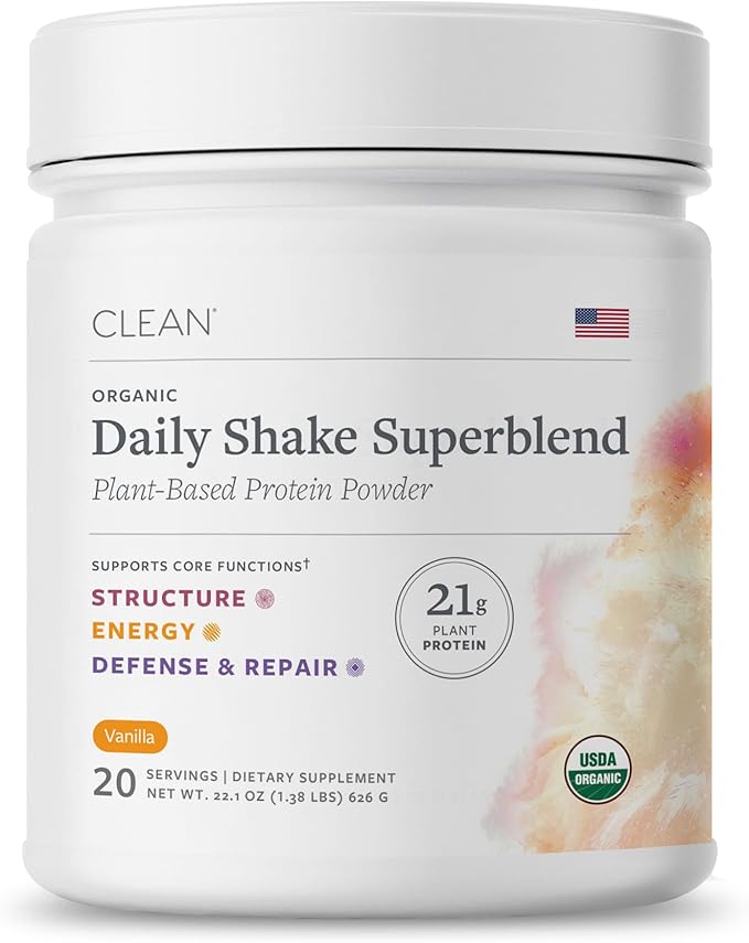 Plant Based Protein Powder for Optimal Gut Health Probiotic Protein Shake with Fermented Plant Proteins Vegan Dairy &amp Stevia-Free Vanilla