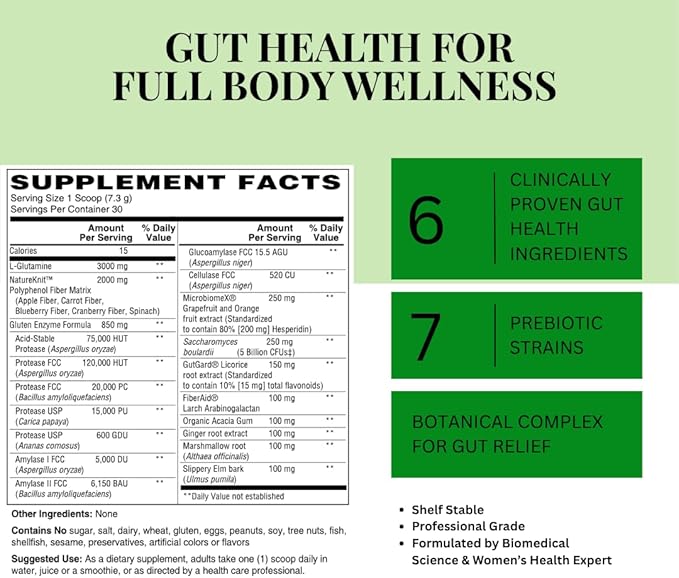 Gut Revival for Microbiome Balance and Gut Health Support