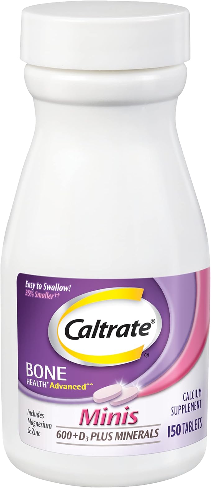 Caltrate Minis Calcium &amp Vitamin D3 Tablets 150 CT (PACK OF 2)