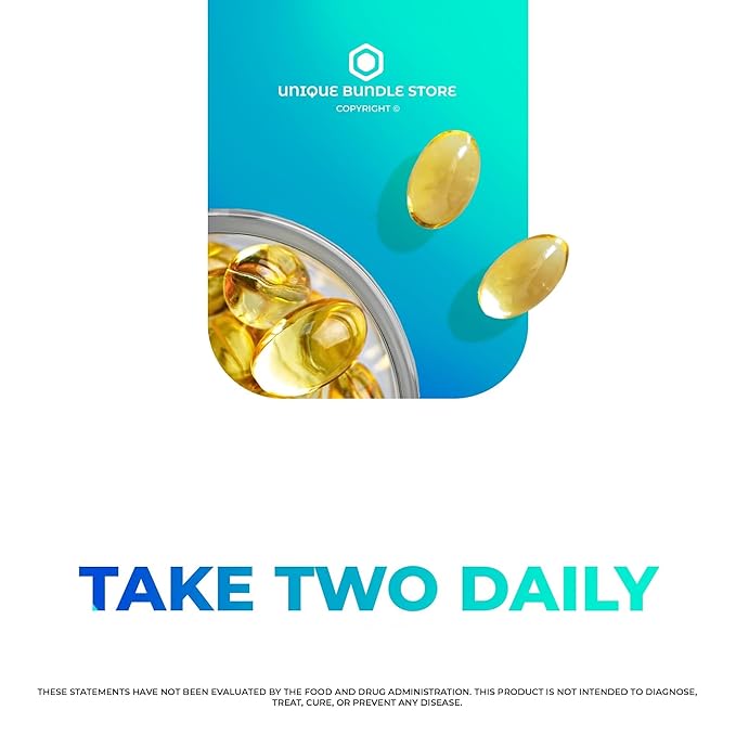 Omega-3 Mini Fish Oil – 120 Mini Softgels Easy-to-Swallow Omega 3 Fatty Acid Supplements with EPA &amp DHA Burpless Fish Oil Omega 3 Lemon Flavor Omega 3 Supplement for Women &amp Men (Pack of 3)