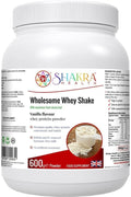 Wholesome Whey Protein Shake (Vanillla) - Spirituality Science &amp Supplements by Shakra Health