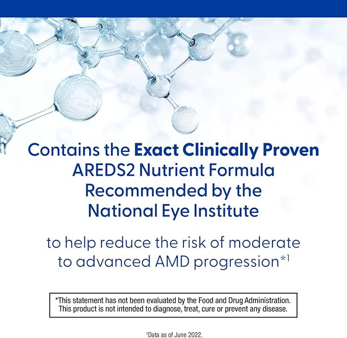 PreserVision AREDS 2 Eye Vitamins #1 Eye Doctor Recommended Brand Lutein and Zeaxanthin Supplement with Vitamin C Vitamin EZinc and Copper 130 Softgels (Minigels)