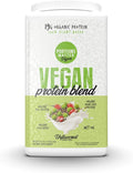 Portions Master Vegan Protein Blend Complete Plant Based Protein Powder with Pea Hemp Seed Goji Blend Medium Chain Triglycerides (750g Unflavored)