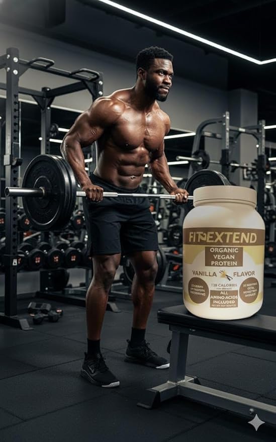 Vegan Protein Powder 30 Servings 120 Calories 22 G Plant Protein Per Serving Organic Vanilla Flavor High Protein Low Carb 0 Sugar