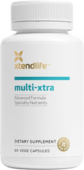 Xtendlife Multi-Xtra Multivitamin for Immune Heart &amp Energy Support - 40+ Bioavailable Vitamins Minerals Antioxidants &amp Herbs - for Men Women &amp Children - 30 Day Supply