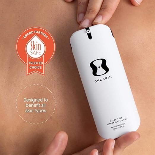 OneSkin FACE &amp BODY OS-01 Peptide Topical Supplement | Skin Longevity Age Reversal Body Moisturizer &amp Face Moisturizer