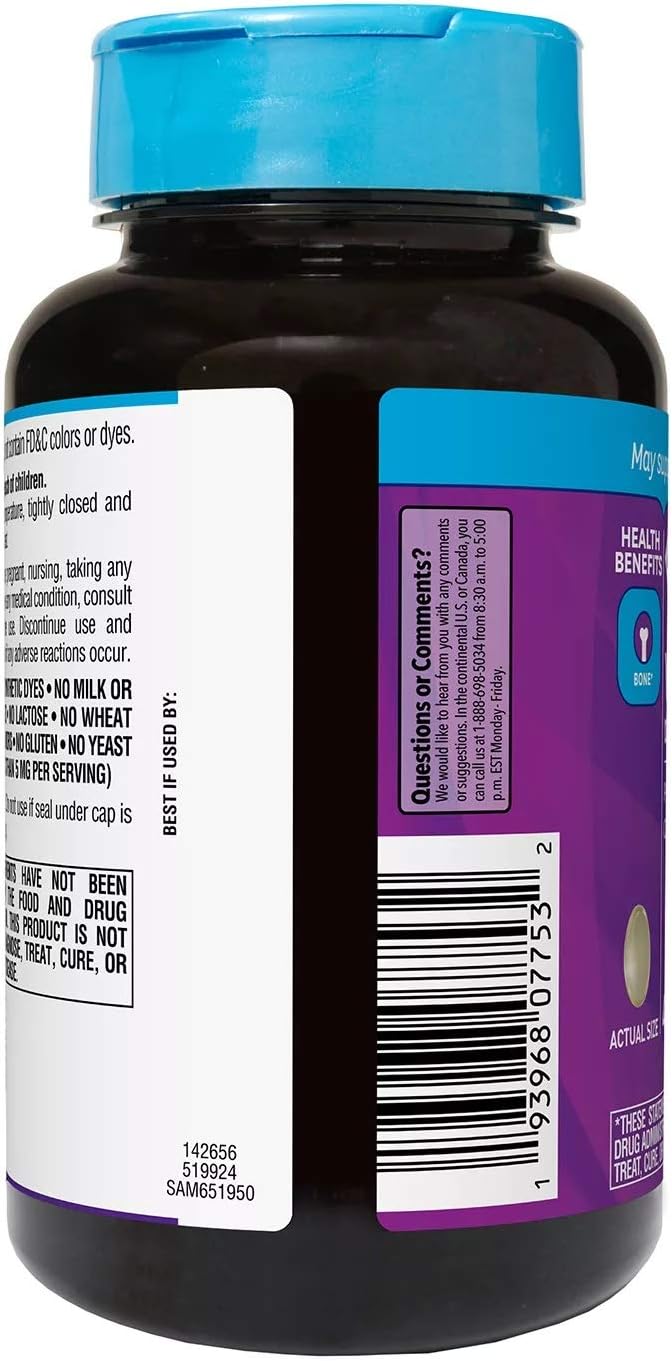 Members Mark Vitamin D3 50 mcg (2000 IU) Dietary Supplement (400ct) (Pack of 4)