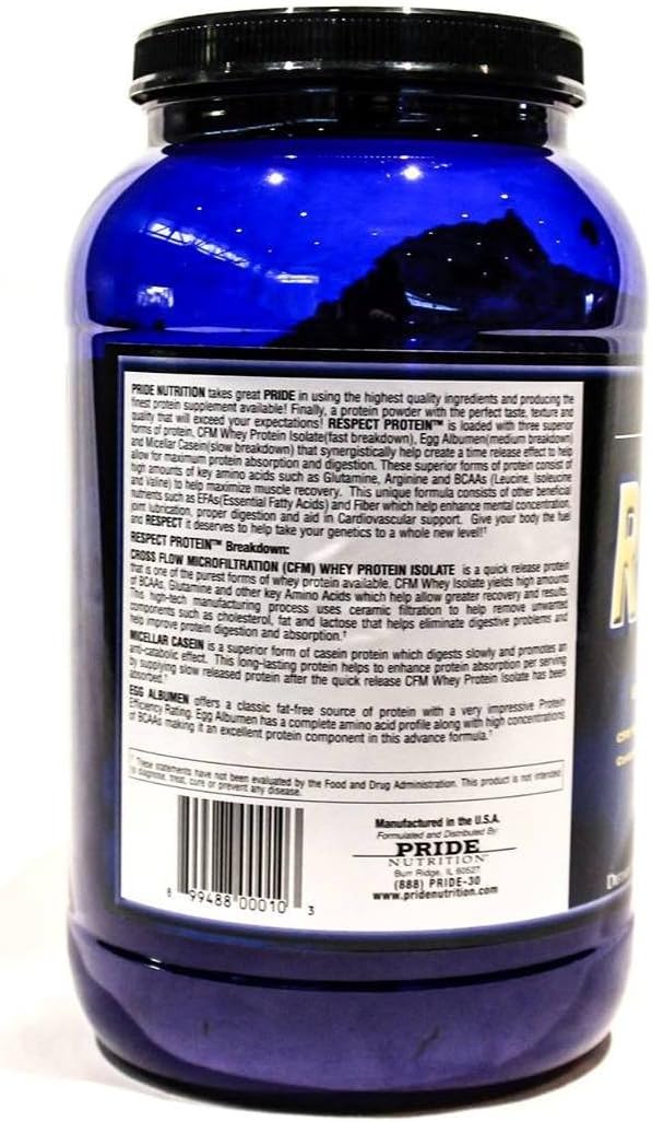 Superfood Protein Shake- Respect Protein Vanilla Ice Cream 30 Servings– Best Meal Replacement Formula for Women &amp Men– Whey Protein Isolate Micellar Casein Flax &amp Fiber